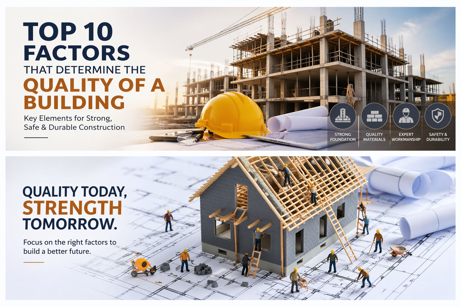 Building Quality Factors for Strong Construction