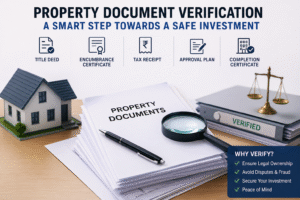 Property document verification process